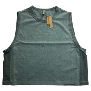 SKIMS WOMEN’S NWT BLUE CHALK CREW NECK TANK TOP SZ 4X